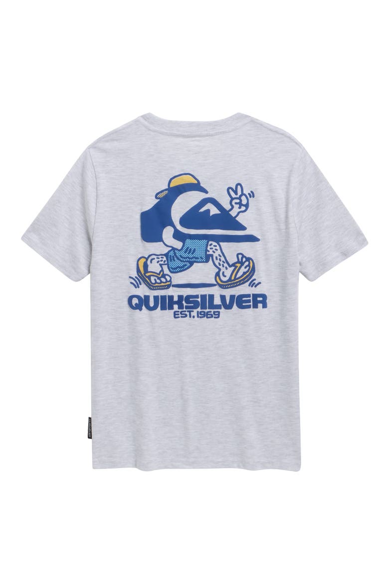 Kids' Logo Walker Graphic T-Shirt, Alternate, color, LIGHT GREY HEATHER