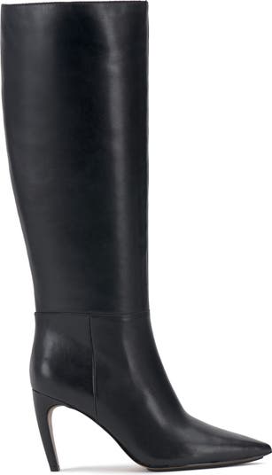 Brigitte Pointed Toe Knee High Boot