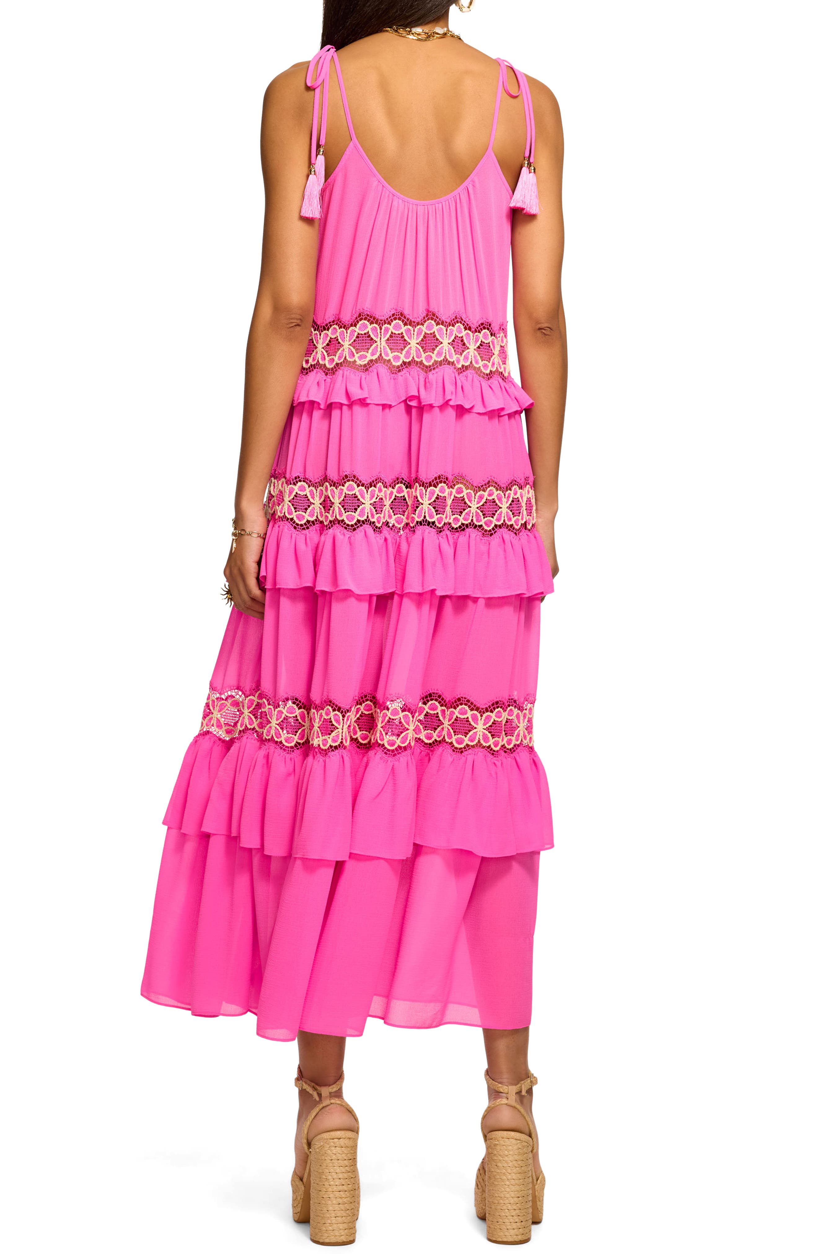 Lisbeth Ruffle Maxi Dress - image 4