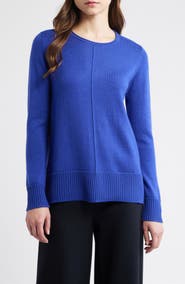 Eileen Fisher Crewneck Wool Sweater