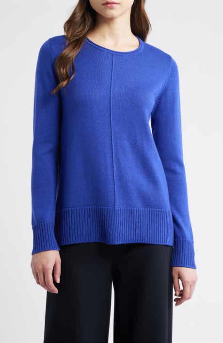 Eileen Fisher Crewneck Wool Sweater