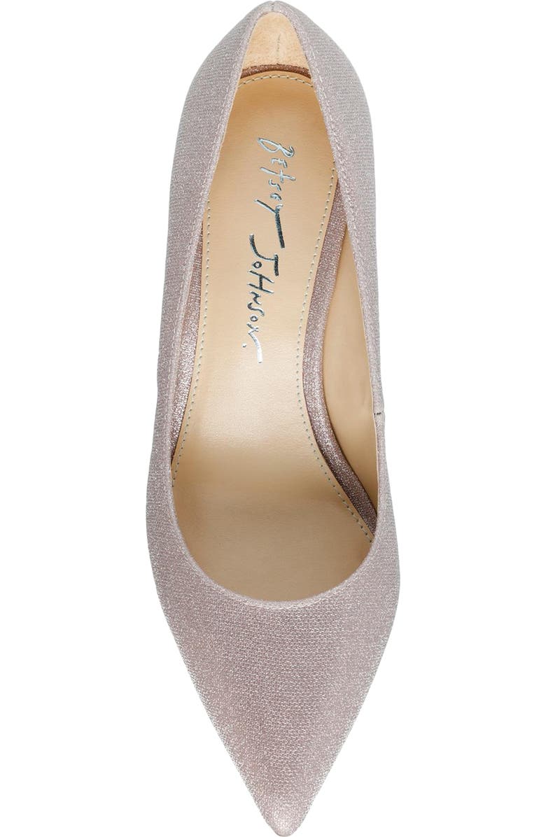 Betsey Johnson Paige Pointed Toe Pump, Alternate, color,