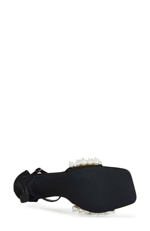 Azalea Wang Romily Ankle Strap Sandal In Black