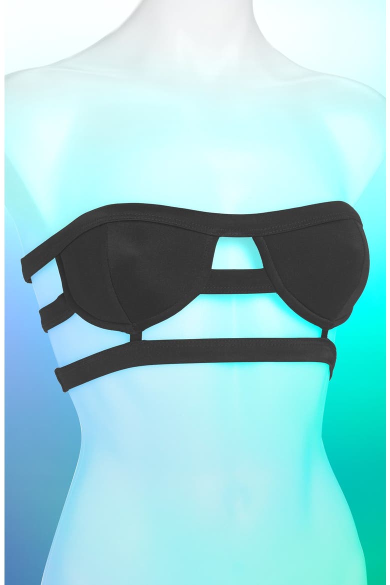 'Bouloux' Bikini Top, Main, color, BLACK