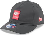New Era Men's New Era Charcoal Kansas City Chiefs 2025 Sideline Cold Weather Retro Crown 59FIFTY Fitted Hat
