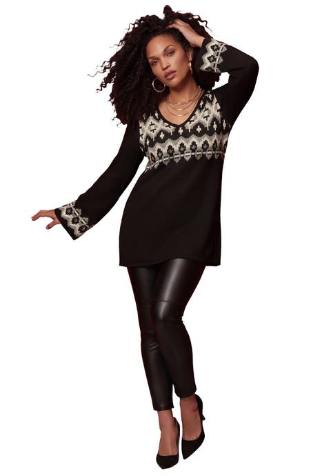 Fit And Flare Tunic Sweater