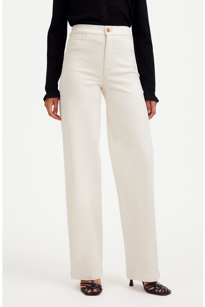 The Emmett Welt Pocket Wide Leg Jeans, Main, color, VINTAGE CANVAS