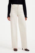 Madewell The Emmett Welt Pocket Wide Leg Jeans