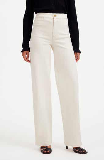 Madewell The Emmett Welt Pocket Wide Leg Jeans