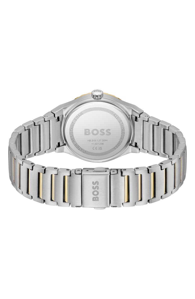 BOSS Candor Bracelet Watch, 32mm, Alternate, color, Silver White