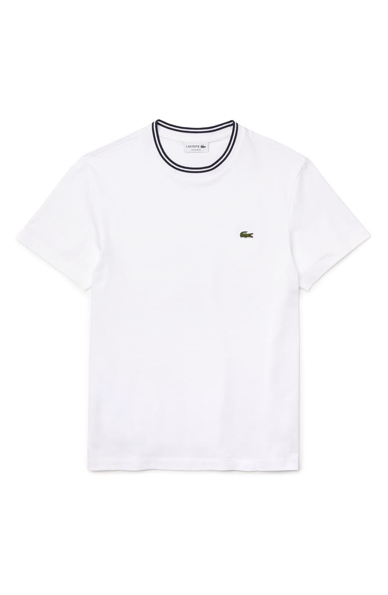 Lacoste Men's Logo Tipped T-Shirt, Alternate, color, 