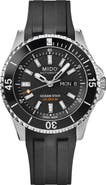 MIDO Ocean Star 200 Automatic Rubber Strap Watch, 42.5mm