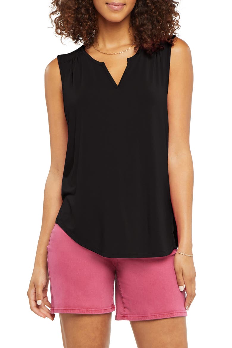 Perfect Sleeveless Blouse, Main, color, BLACK