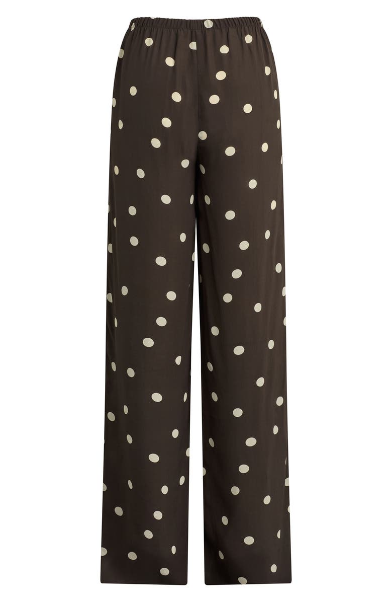 Favorite Daughter The Effortless Pants, Alternate, color, Espresso Polka Dot
