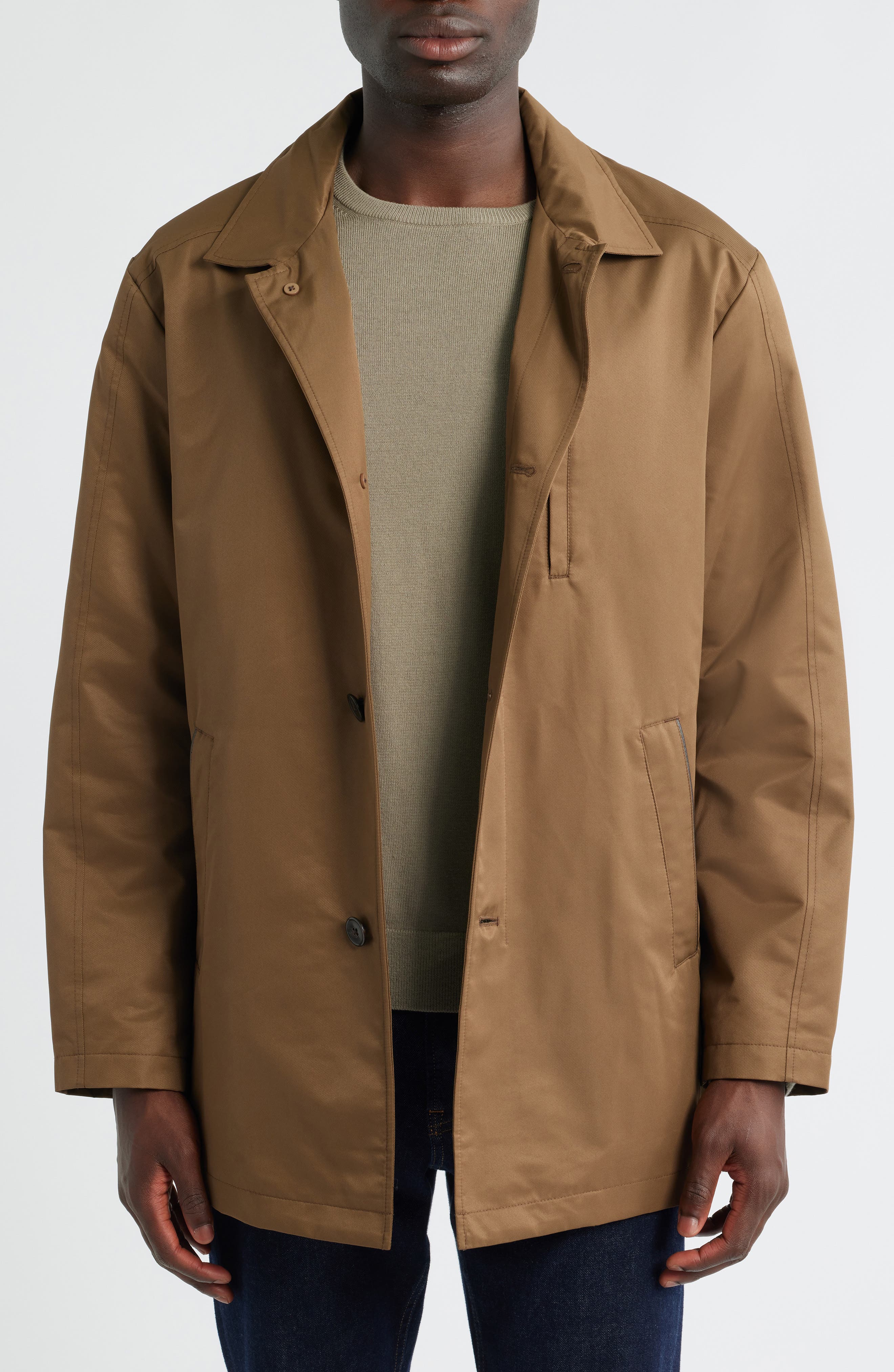 Upton Raincoat with Removable Liner - image 2