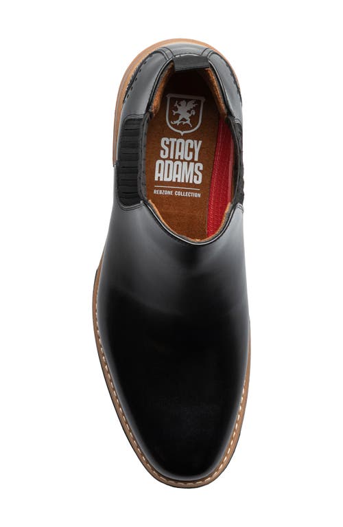 Stacy Adams Platt Chelsea Boot In Black