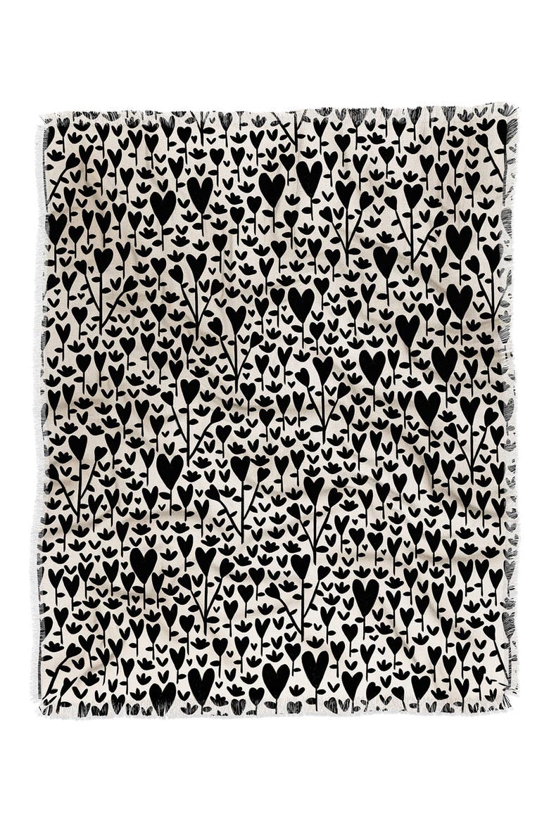 Alisa Galitsyna Lovely Garden Throw Blanket, Main, color, MULTI
