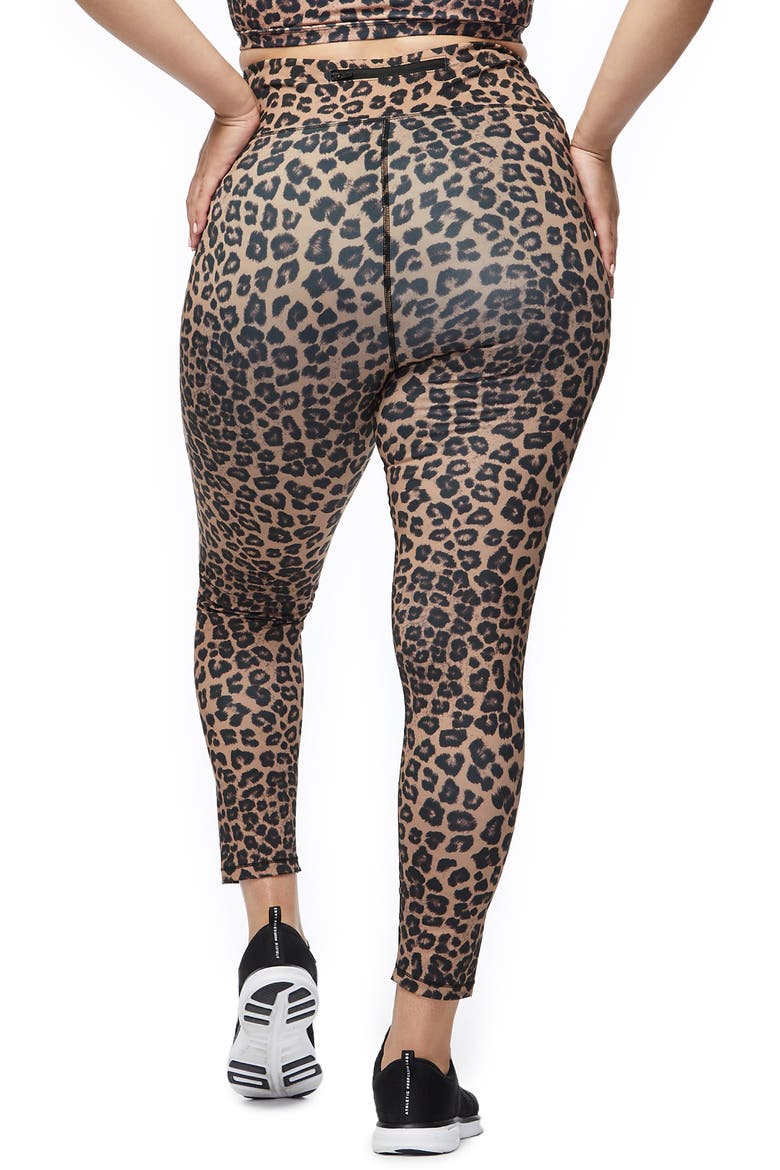 Core Strength High Waist Leggings, Alternate, color, CHEETAH001