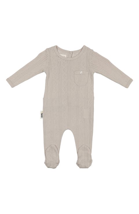 Pocket Pointelle Footie (Baby)