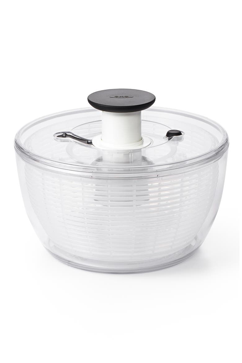 Salad Spinner, Main, color, CLEAR