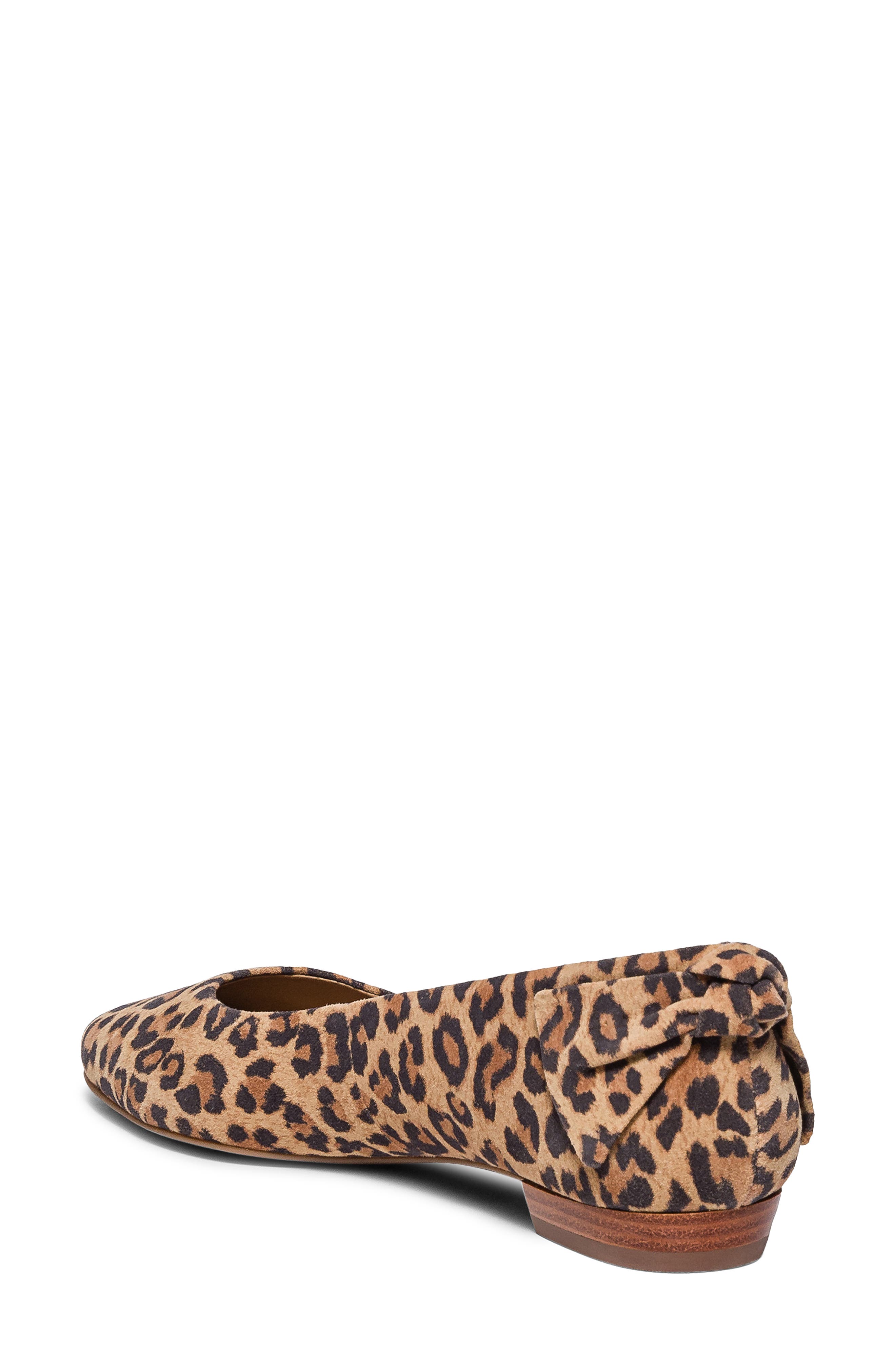 Bernardo Footwear Eloisa Flat, Alternate, color, Sand Cheetah Kid Suede