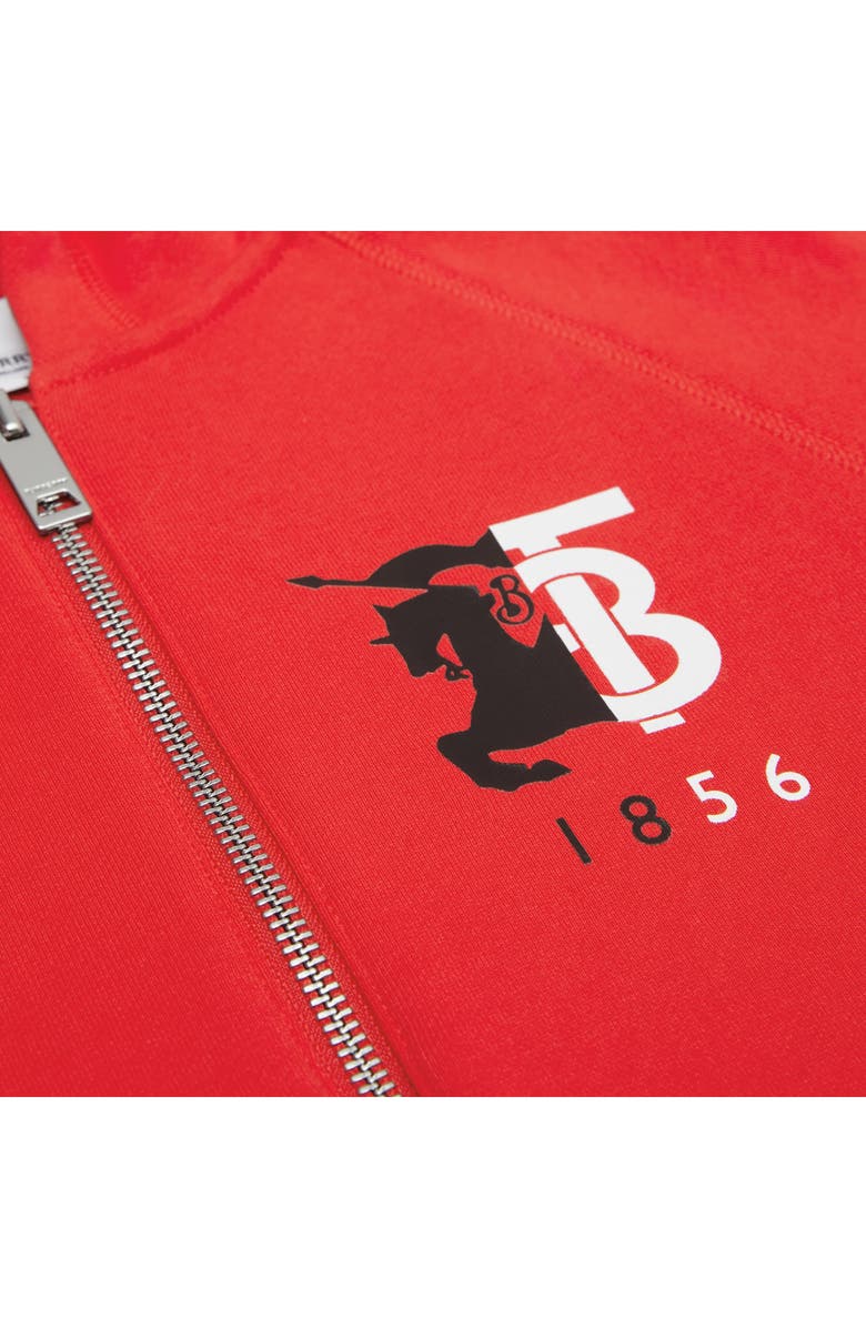 Burberry Henry Logo Graphic Cotton Hoodie, Alternate, color, 