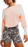 Free People Spotlight Colorblock Long Sleeve Top