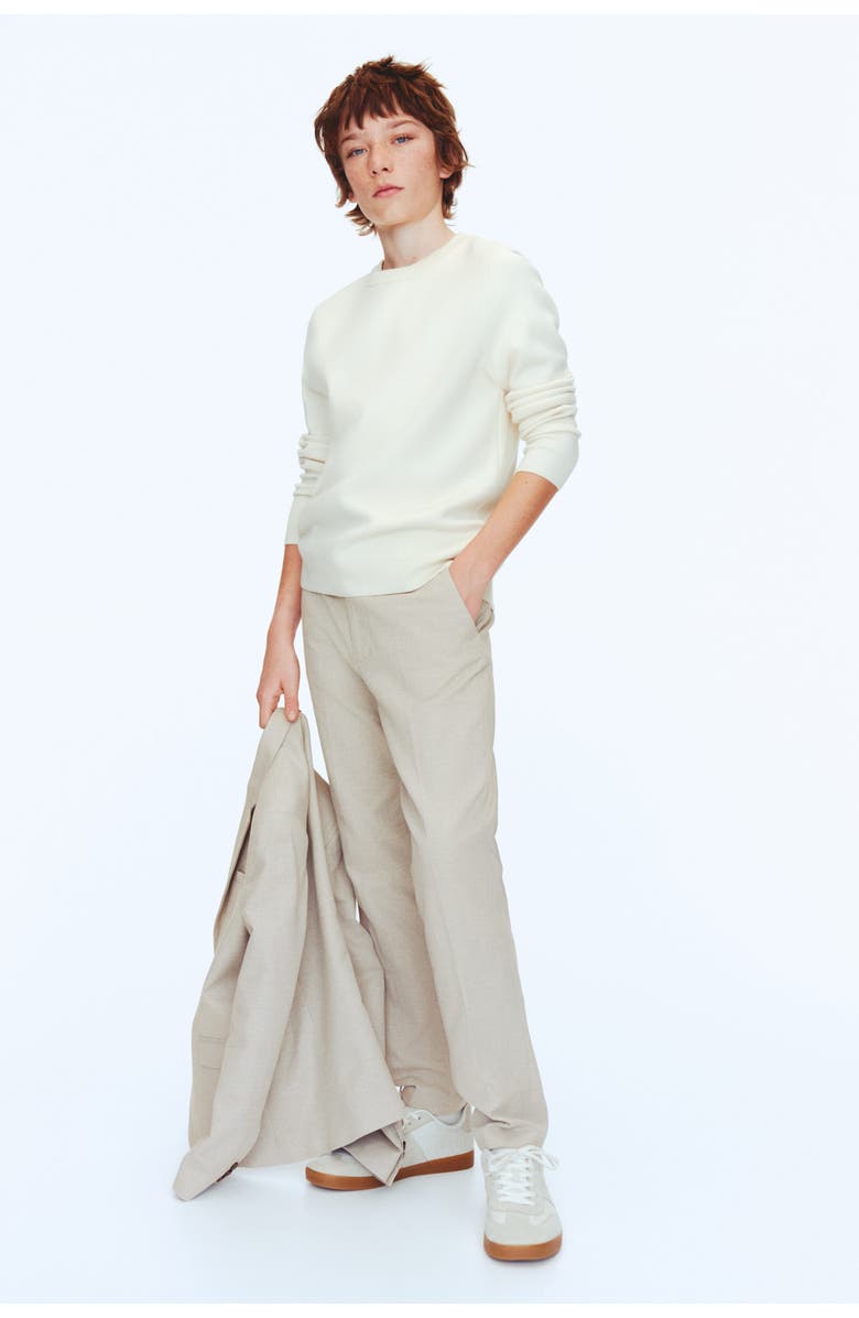 H&M Linen-blend suit, Alternate, color, 