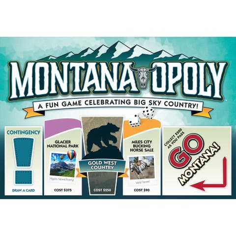 Montanaopoly Monopoly Board Game