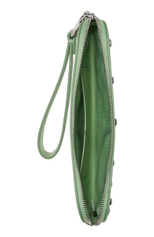 Kate Spade New York Halo Studded Fine Grain Leather Wristlet