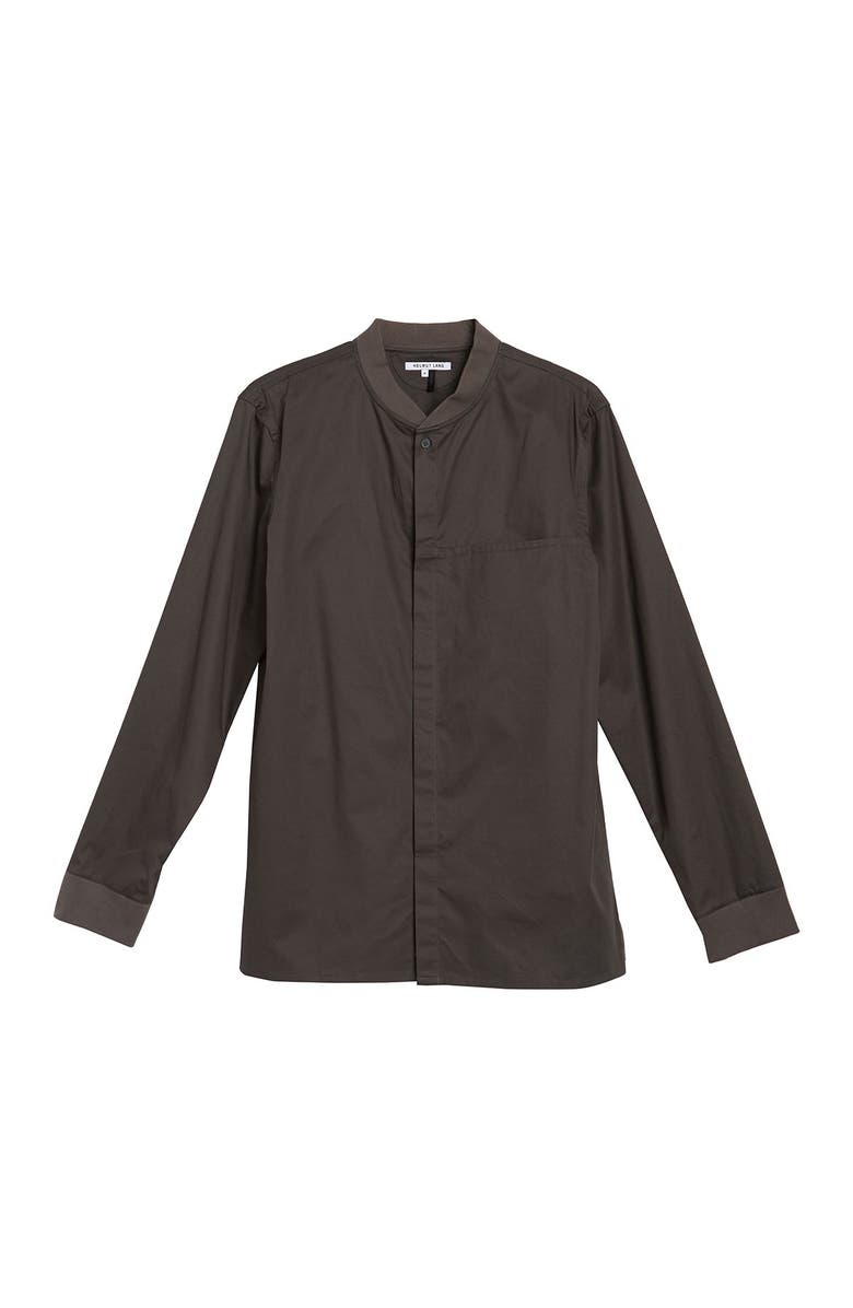 Helmut Lang Long Sleeve Bomber Shirt, Main, color, 