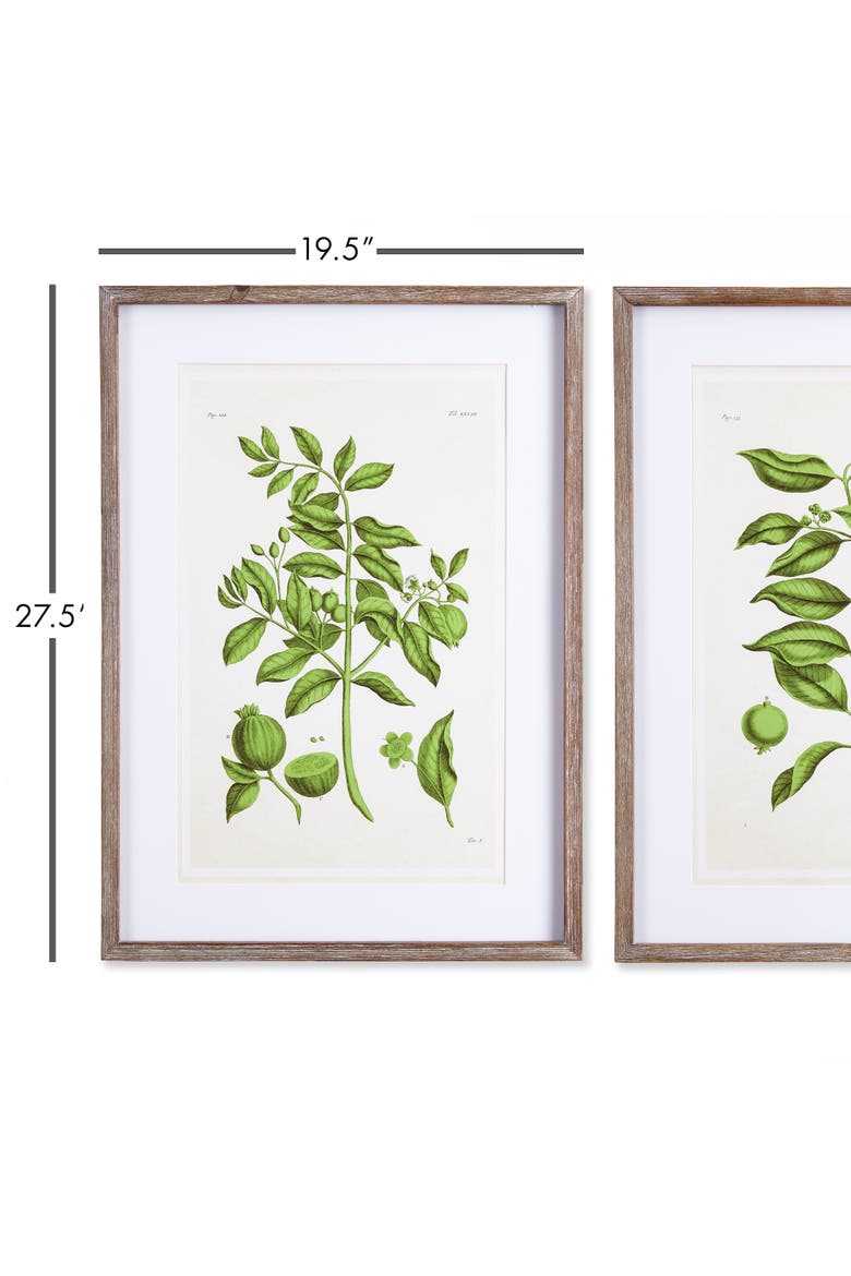 Guava Prints Set of 2, Alternate, color, Green