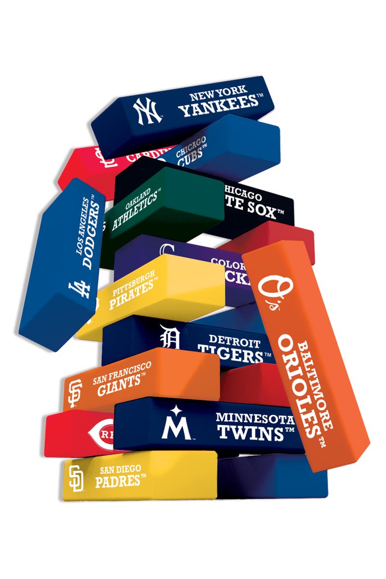 MLB Tumble Tower - All Teams, Alternate, color, Multicolor