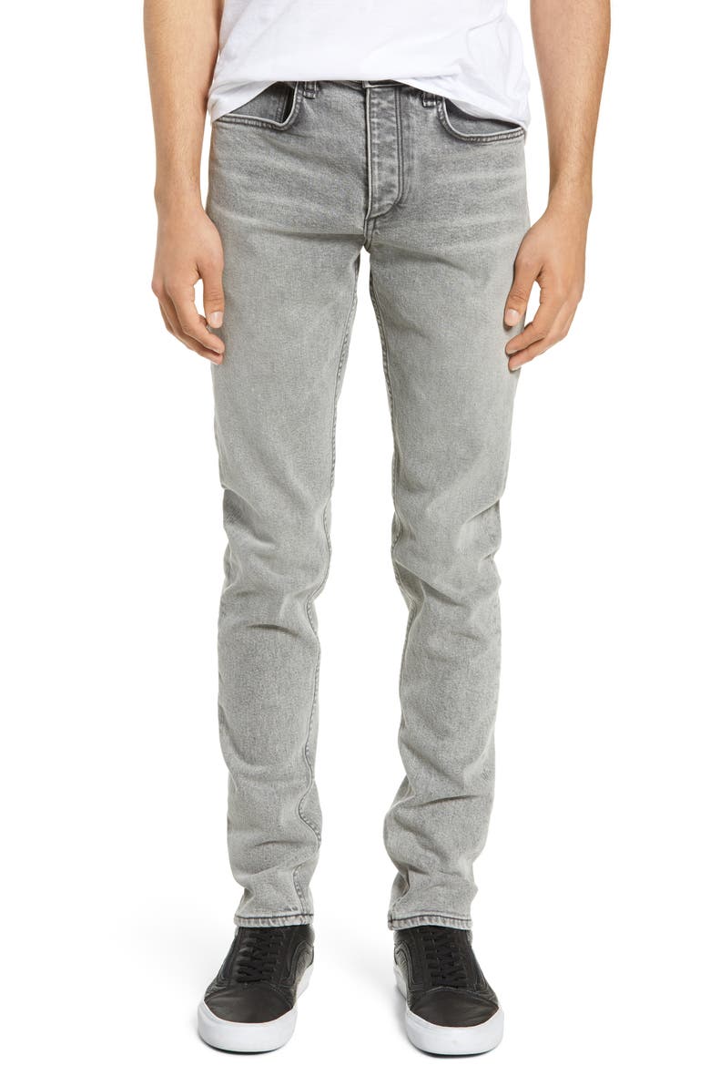 Fit 1 Skinny Fit Jeans, Main, color, BRODERICK