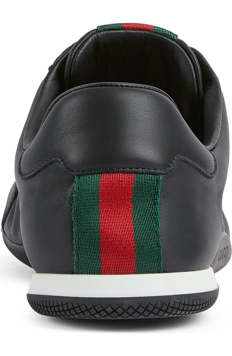 Gucci Elan Low Top Sneaker, Alternate, color, Black