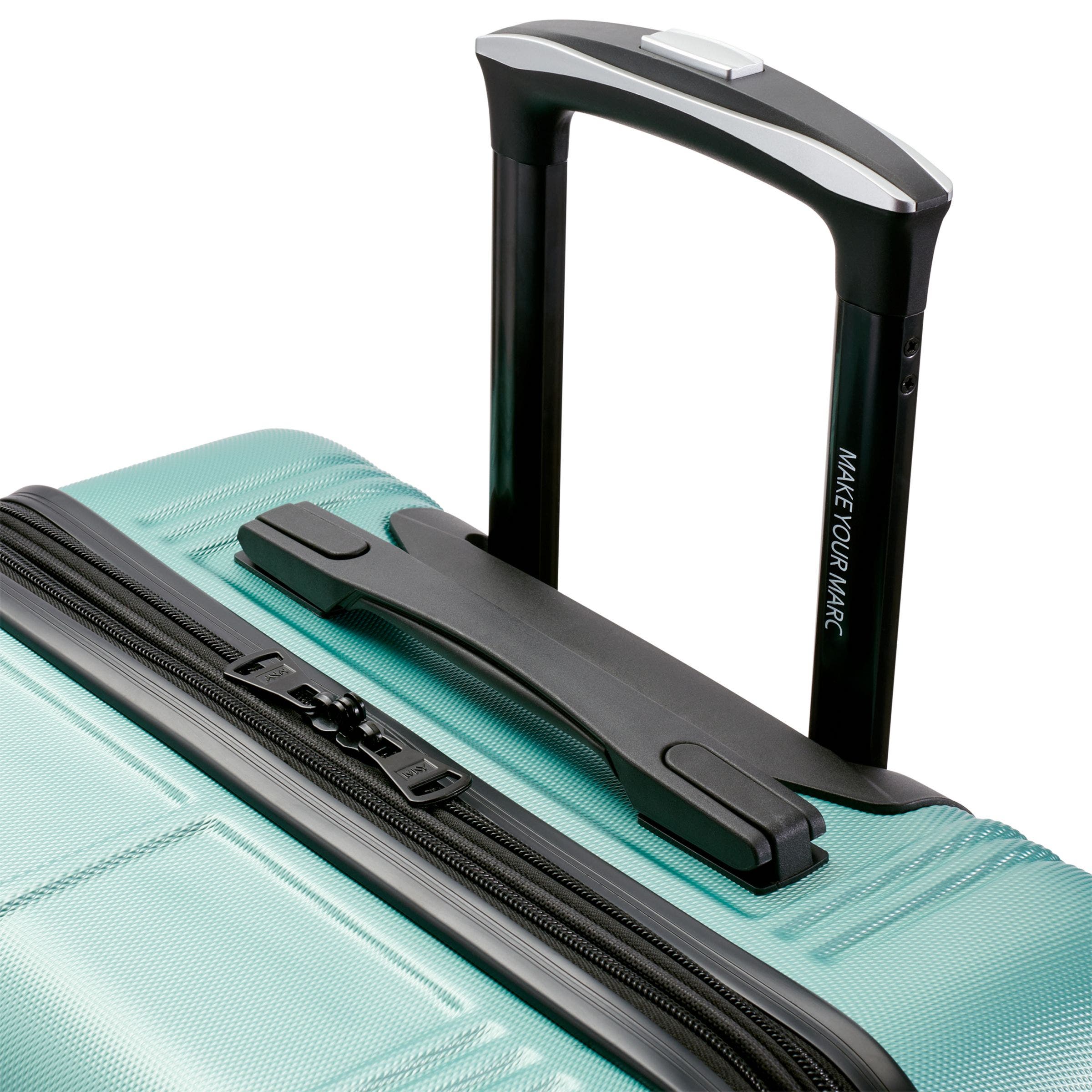 Marc New York Horizon 21" Upright Carry On Suitcase, Alternate, color, Cool Mint