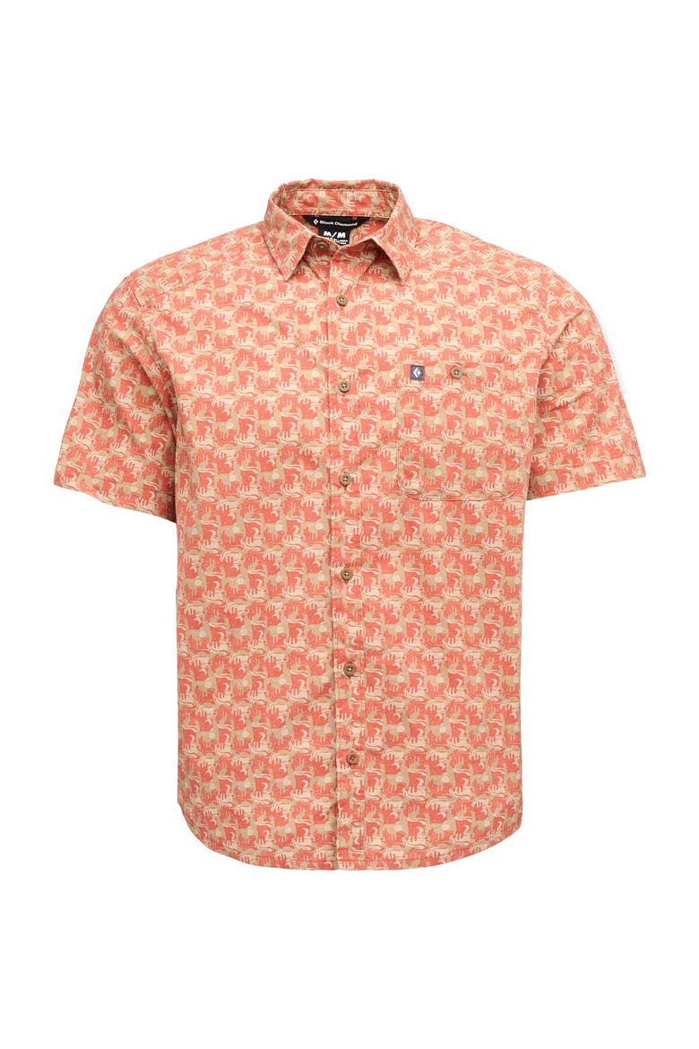 Wingate Shirt - Men's, Alternate, color, Burnt Sienna Desert Tower