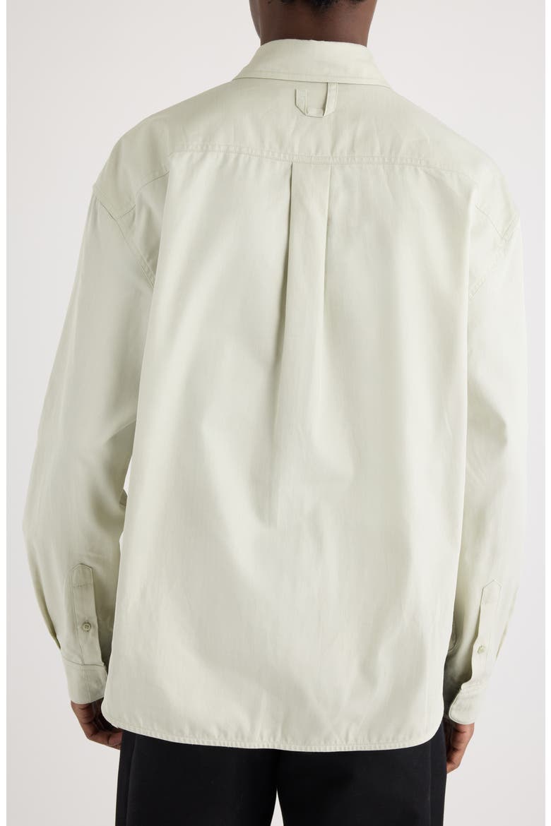 La Chemise Simon Button-Up Shirt, Alternate, color, LIGHT GREEN