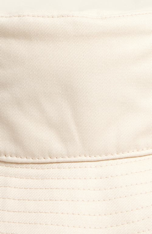 Nordstrom Cotton Canvas Bucket Hat In Neutral