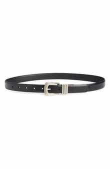 AllSaints Triple Keeper Leather Belt