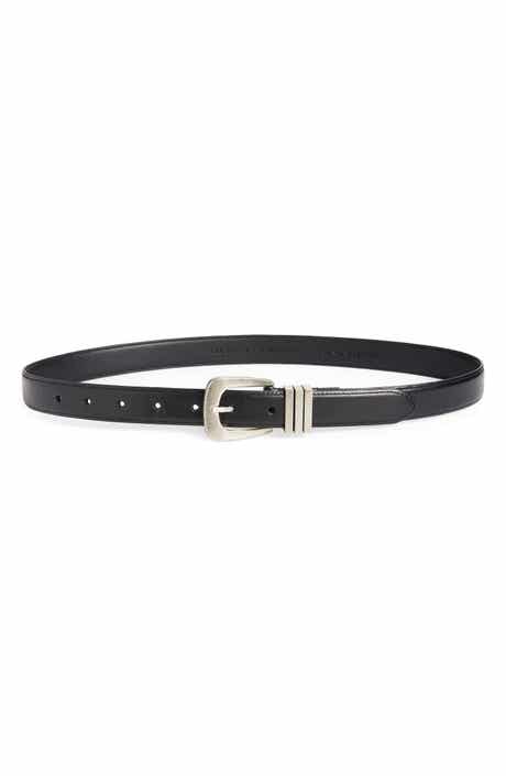 AllSaints Triple Keeper Leather Belt