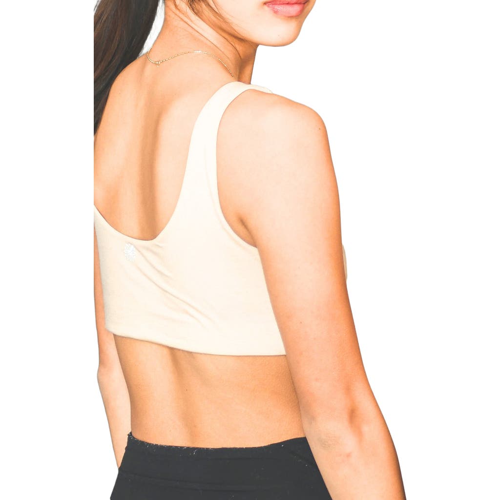 Bleuet Aster Reversible Girls Tank Bra in Sand-Rose  product