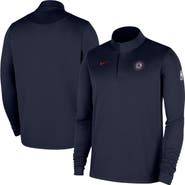 Nike Men's Nike Navy LA Clippers 2025/26 Authentic Coaches Quarter-Zip Dri-Fit Top