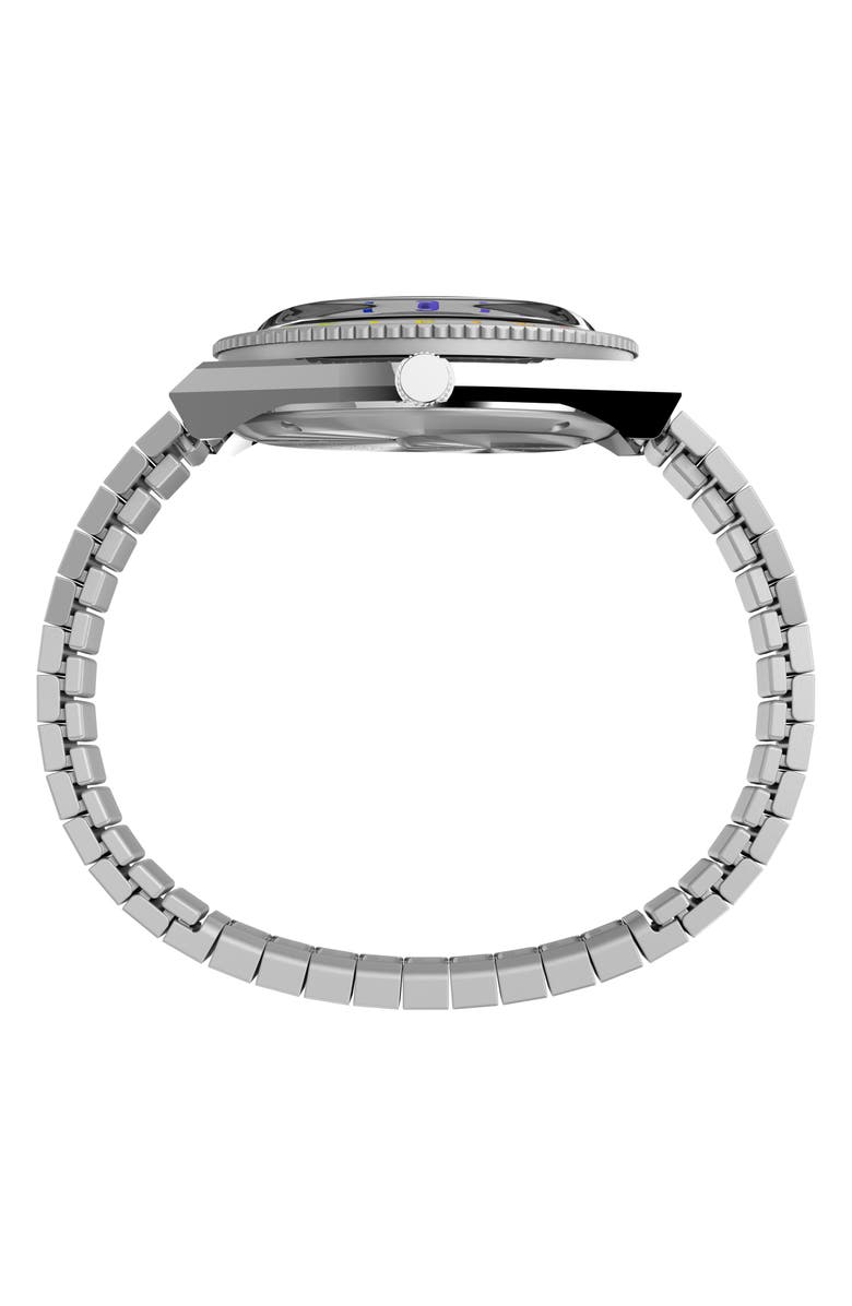 Timex<sup>®</sup> Q Rainbow Expansion Bracelet Watch, 36mm, Alternate, color,
