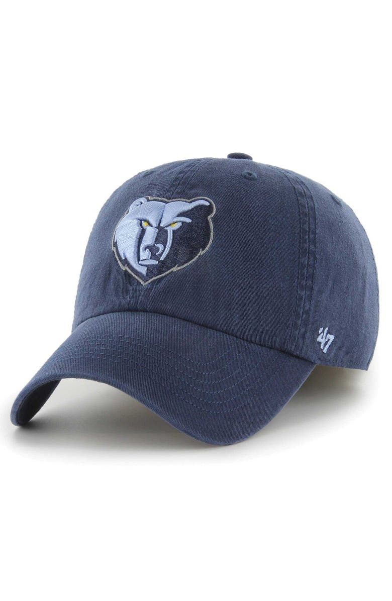 '47 Men's '47 Navy Memphis Grizzlies  Classic Franchise Fitted Hat, Main, color, Navy