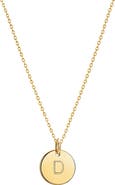 House of Frosted Initial Pendant Necklace