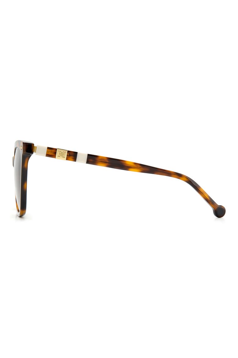 55mm Square Sunglasses, Alternate, color, HAVANA IVORY