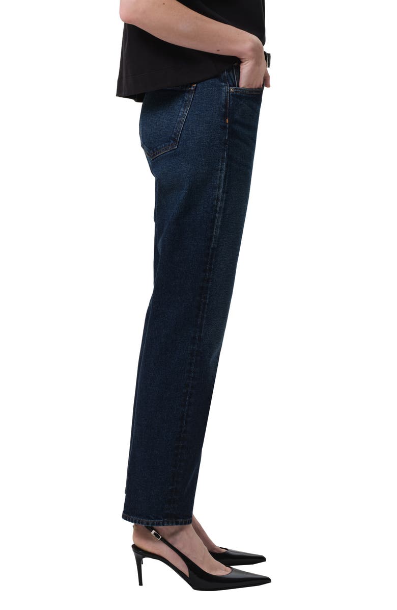Citizens of Humanity Blaine High Waist Ankle Straight Leg Jeans, Alternate, color, Sutherland Dark
