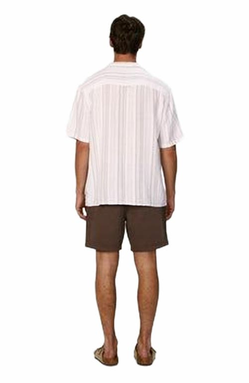 Industrie Australia The Castino Short Sleeve Shirt In White