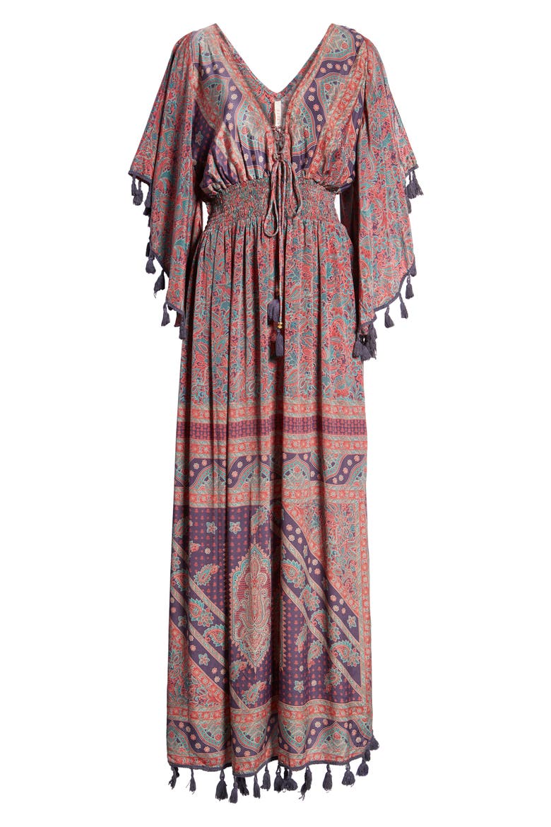 Electric Love Maxi Dress, Alternate, color, MULTI